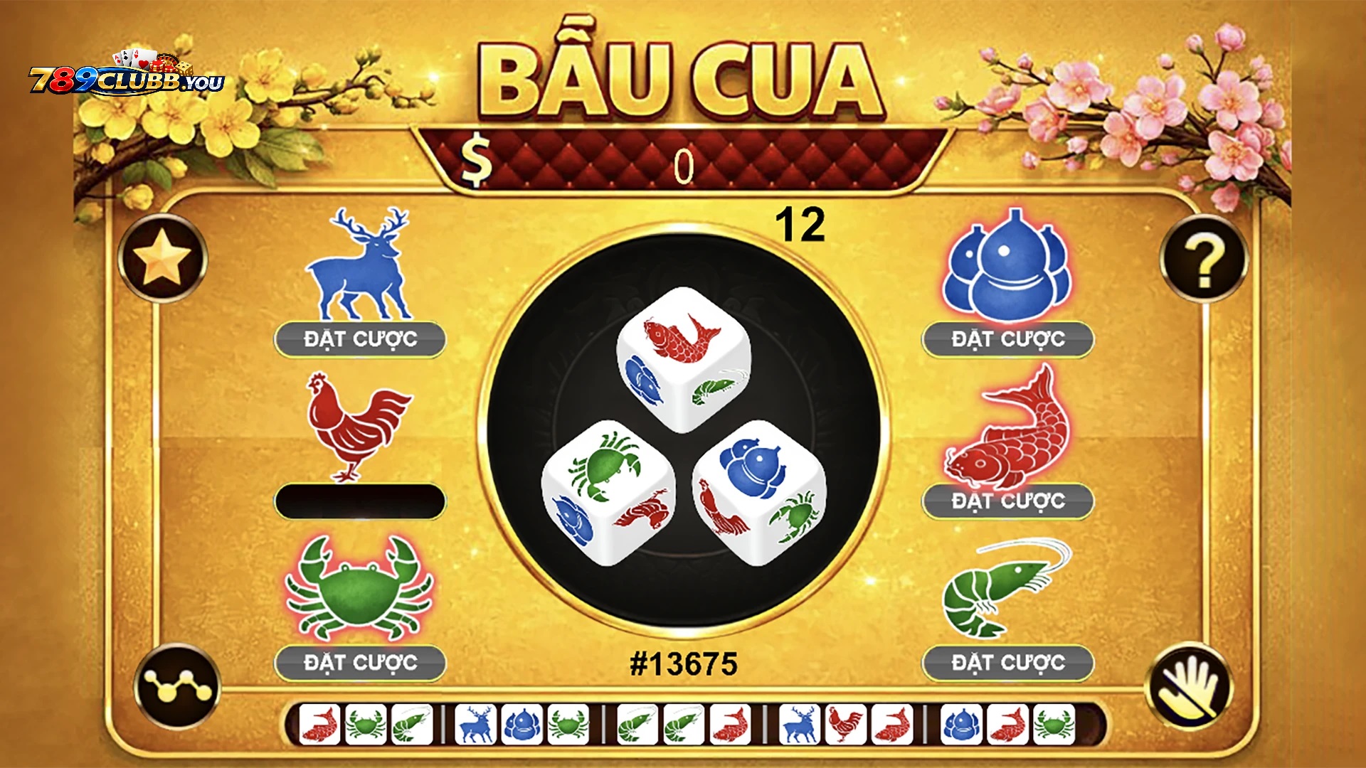 Cách Chơi Bầu Cua Cơ Bản Tại 789club